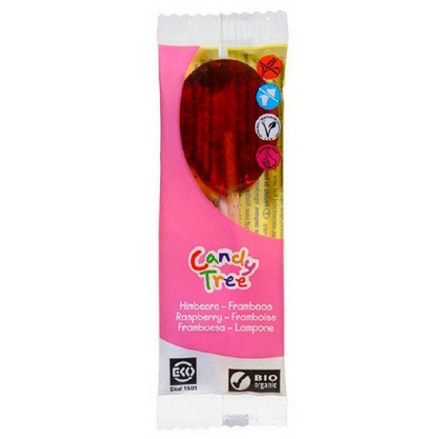 Candy Tree Lízátko malina 13g bio