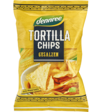 Dennree Tortilla Chips slané 125g bio