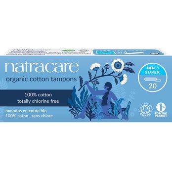 Natracare Tampóny Super 20ks eco