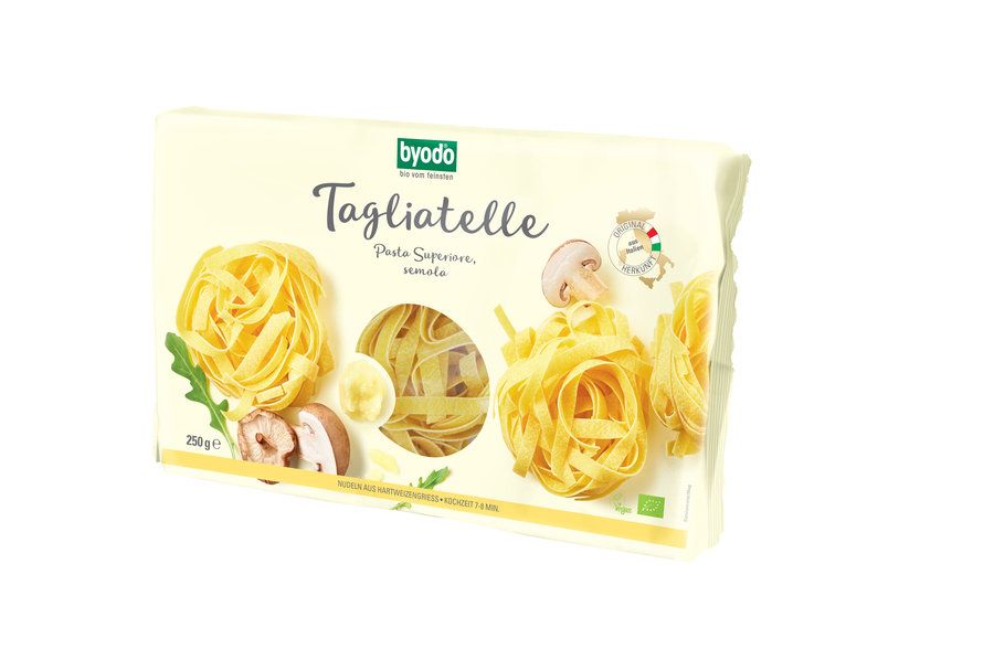 Byodo Tagliatelle semolinové 250g bio