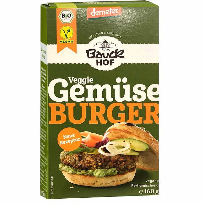 Bauckhof Směs na zeleninový burger 160g bio