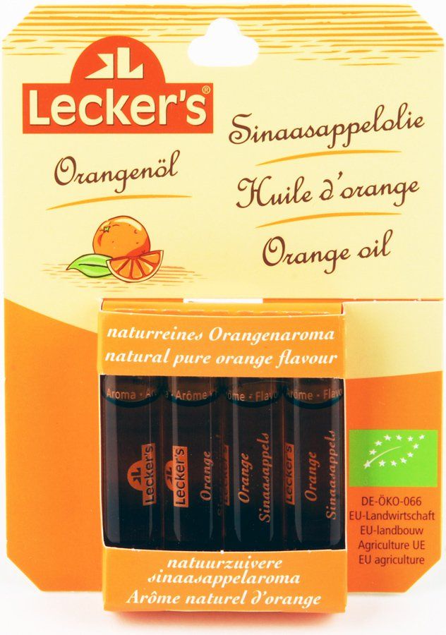 Lecker´S Bio pomarančový olej (4 x 2ml)