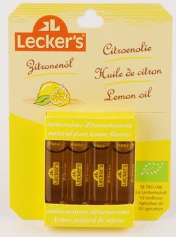 Lecker´s Citrónový olej 100% 4x2ml bio