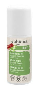 Eco Cosmetics Eubiona Deodorant roll-on aloe vera a granátové jablko 50ml eco