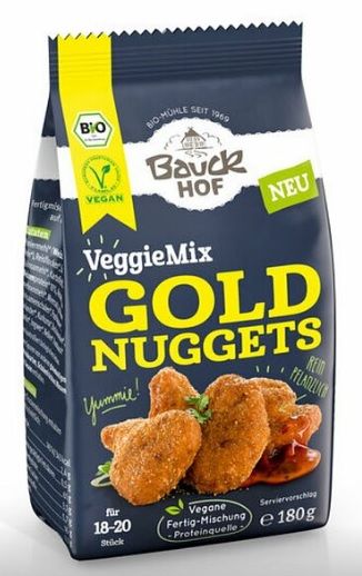 Bauckhof Veggiemix zlaté nuggety 180g bio