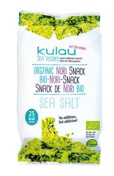 Kulau Nori snack mořská sůl 4g bio