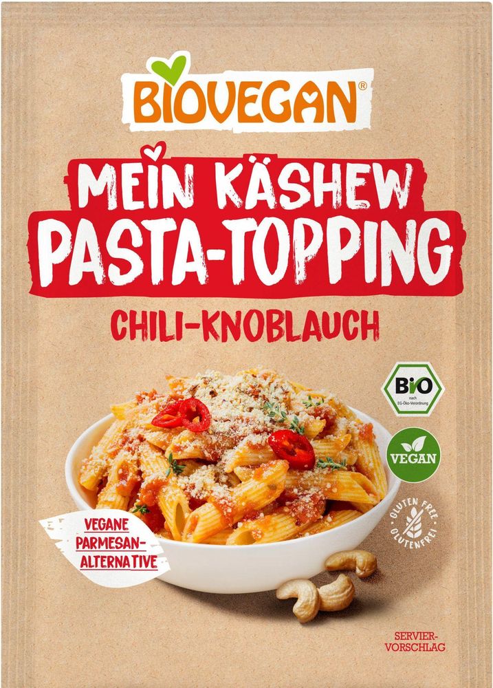 Biovegan Kešu parmazán chilli česnek 50g bio