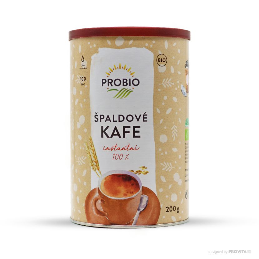 Biolinie Kafe špaldové inst. 100% 200g BIO PROBIO