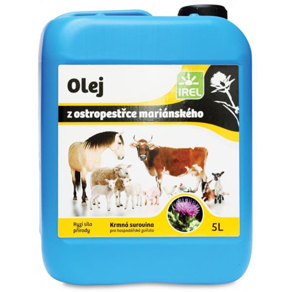 MIKROP ČEBÍN a.s. Irel ostropestřec olej 5l
