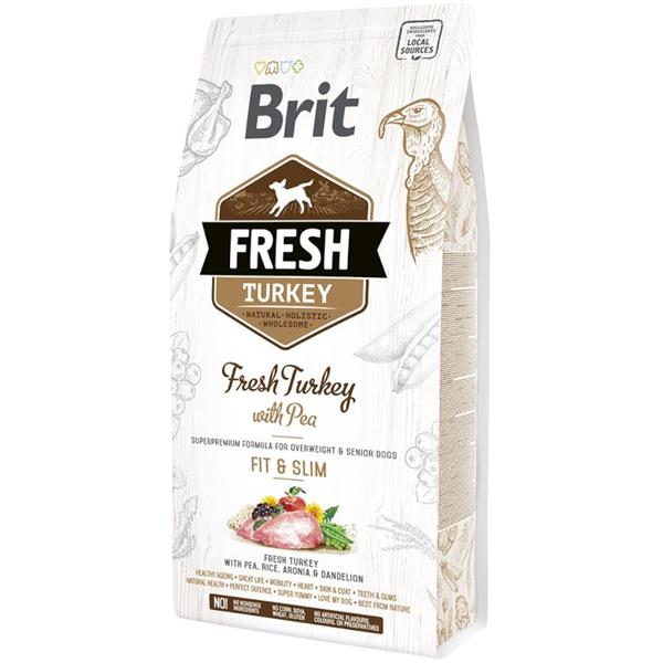 VAFO PRAHA, s.r.o. Brit Fresh Light Fit & Slim Turkey with Pea 2,5kg