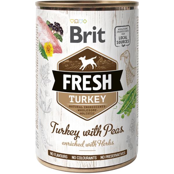 VAFO PRAHA, s.r.o. Brit Fresh konz. Turkey with Peas 400 g