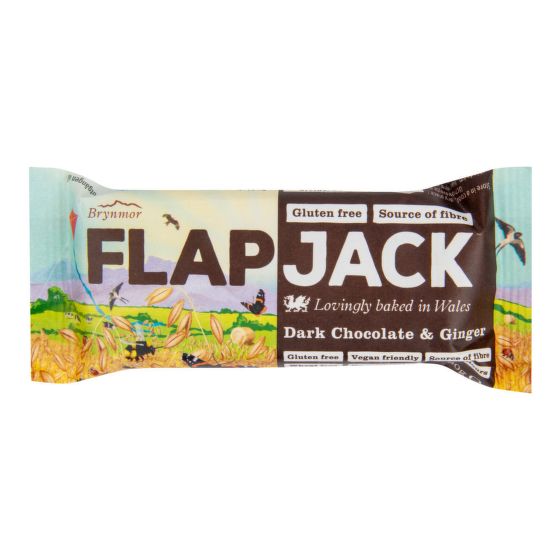 Flapjack ovesný bezl. čoko se zázvorem 80g WHOLEBAKE