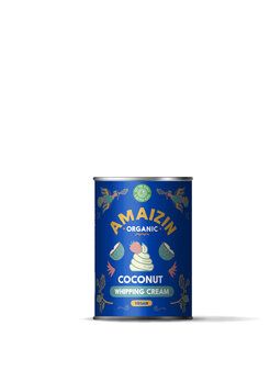 Amaizin Coconut Whipped Cream 400ml organic