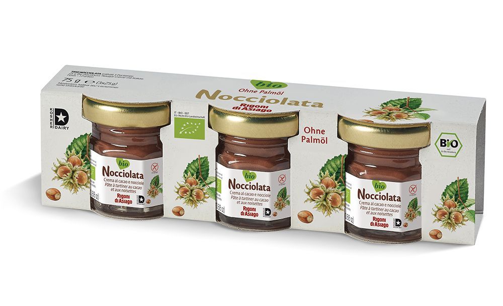 Rigoni di Asiago Nocciolata Lískooříškový krém 3x25g bio