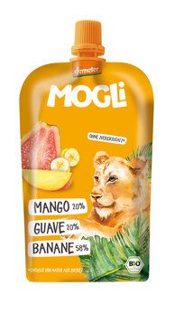 MOGLi Pyré mango, guava, banán 120g bio