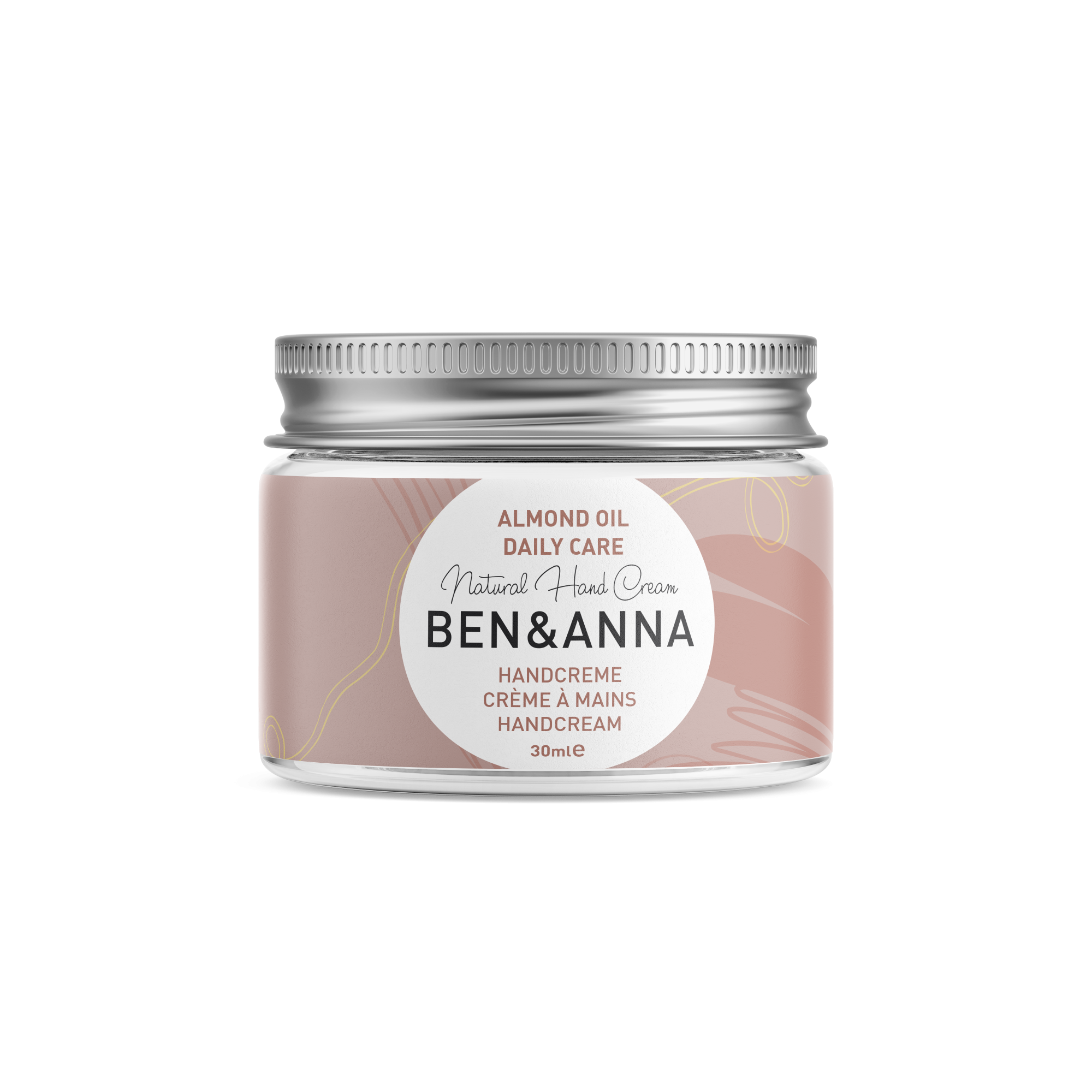 Ben & Anna Krém na ruce s mandlovým olejem (30 g) - denní péče