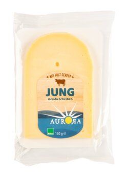 Aurora Gouda mladá blok 150g bio