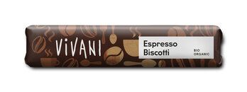 Vivani Mléčná čokoládová tyčinka espresso sušenka 40g bio