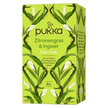 Pukka Čaj citronová tráva a zázvor 36g bio