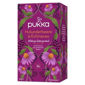 Pukka Ovocný čaj bezinky a echinacea 40g bio