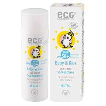 ECO Cosmetics Opalovací krém pro děti SPF50+ neutrální 50ml eco
