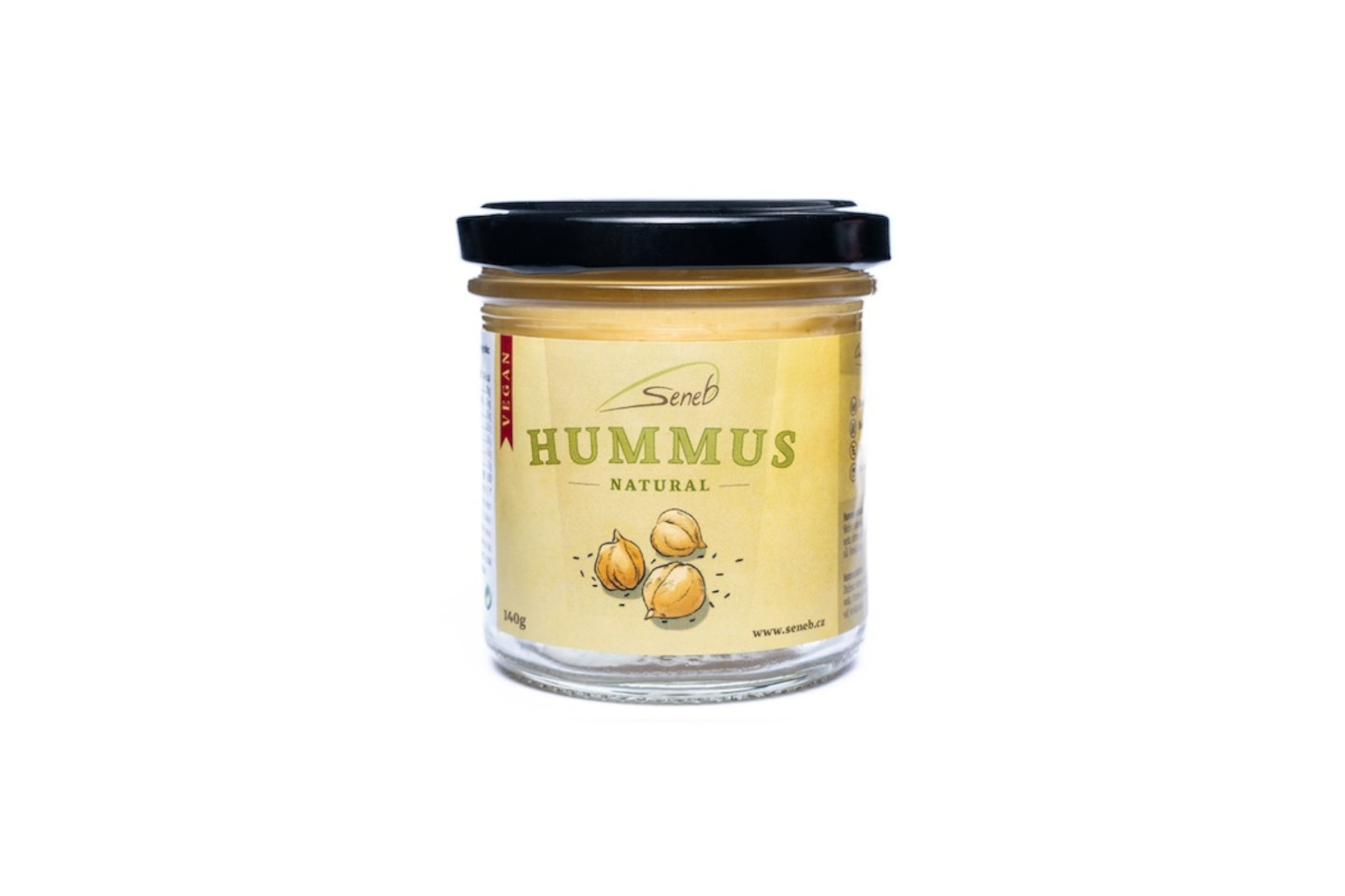 Natural Jihlava Hummus natural - Seneb 140g