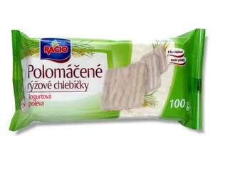 Chlebíčky rýž. polomáč. v jogurt. pol. bezl. 100g RACIO