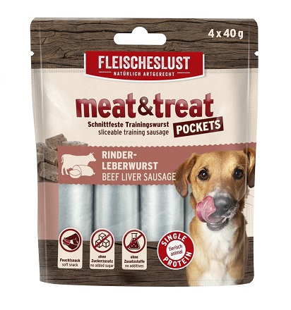 MEATLOVE MEAT & TREAT BEEF LIVER 4x40g