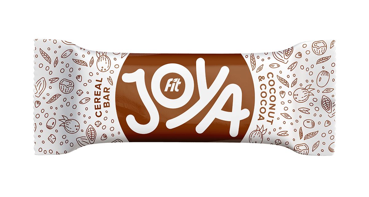 ÚSOVSKO FOOD Tyčinka cereální s kokosem v kak. polevě 40g FIT JOYA