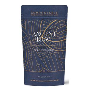 ANCIENT and BRAVE Wild Marine Collagen 200 g (kompostovatelný sáček)