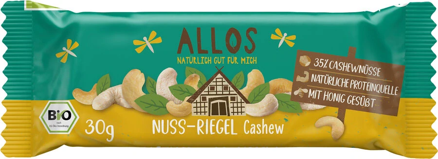 Allos Ořechová tyčinka s kešu 30 g bio