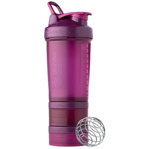 BlenderBottle Šejkr ProStak PRO se zásobníkem 650ml fialový