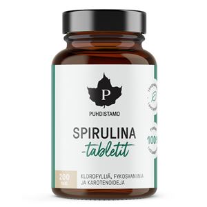Puhdistamo Spirulina 200 tablet (100g)