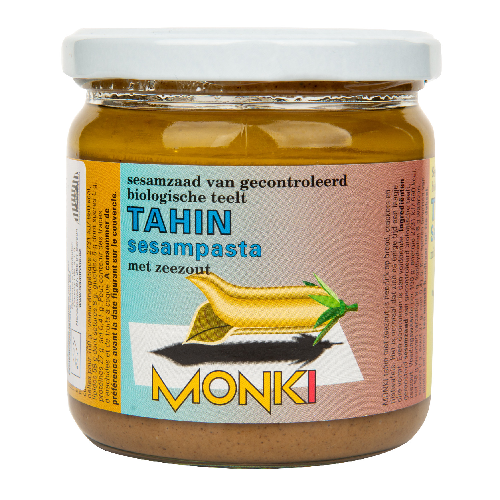 Tahini se solí 330 g BIO MONKI