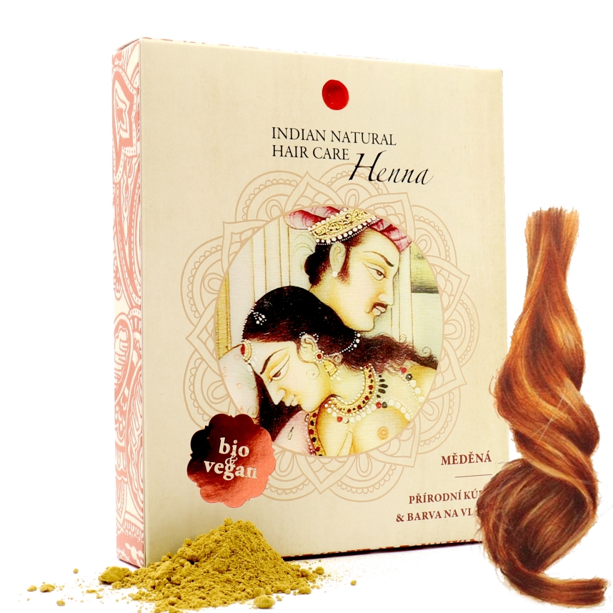 BIO 100% Henna 200g (copper bark) Hair Color Natural Hair Care