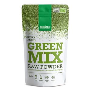 Purasana Green Mix Powder BIO 200g (Směs zelených antioxidantů)