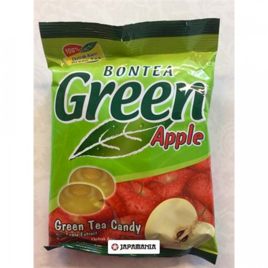 Bontea Bonbony se zeleným čajem a jablkem 150g