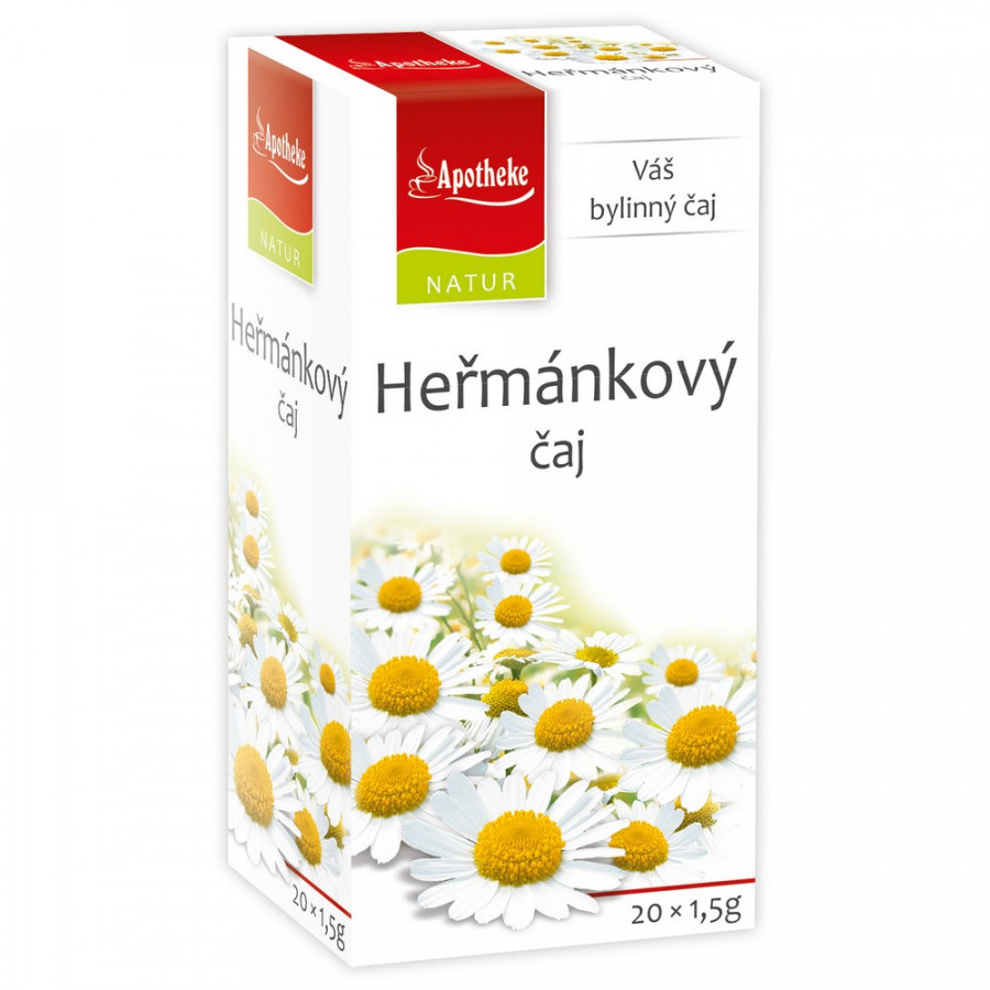 Apotheke Natur NATUR Heřmánkový čaj 20x1,5g