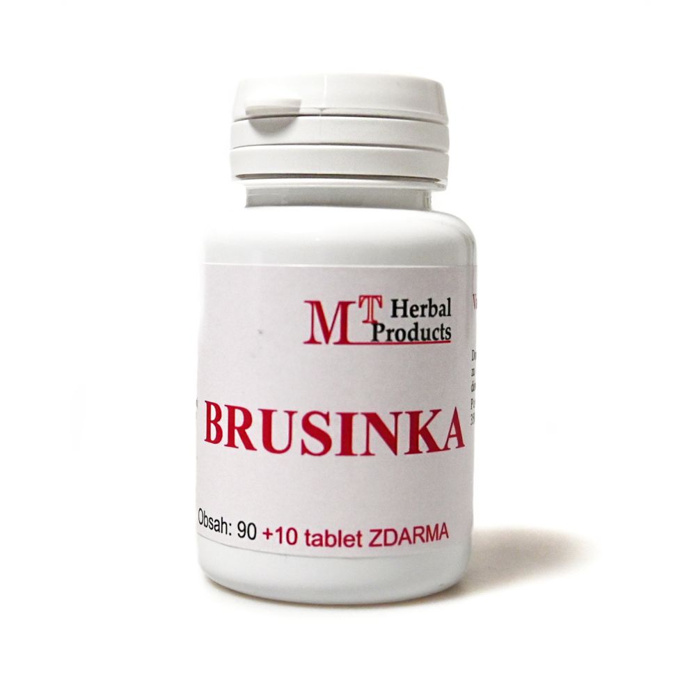 Herbal produkt Brusinka 250mg 90+10tbl