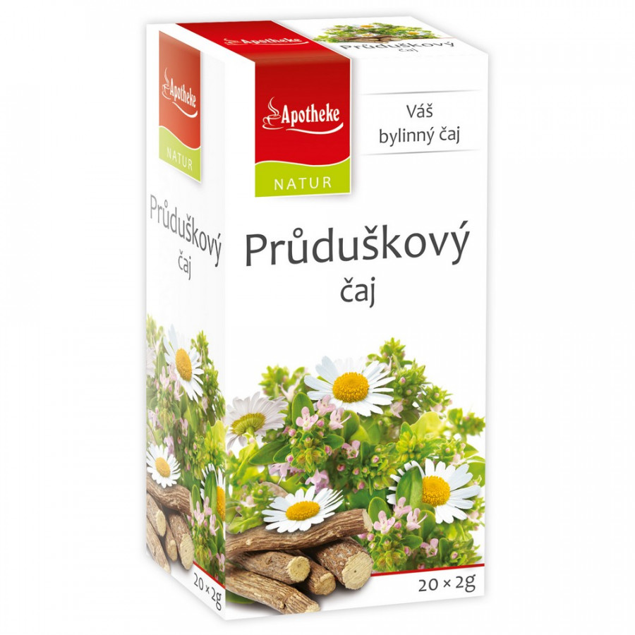 Apotheke Natur NATUR Průduškový čaj 20x2g