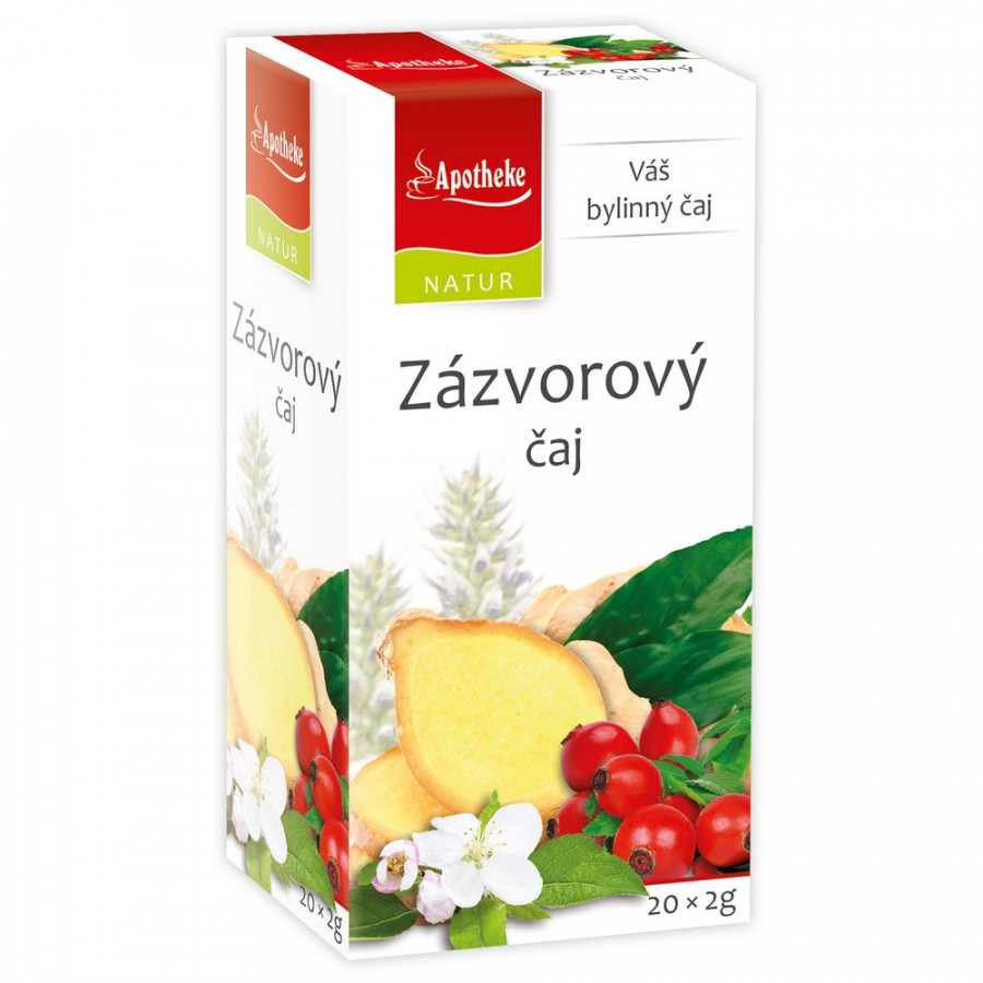 Apotheke Natur NATUR Zázvorový čaj 20x2g