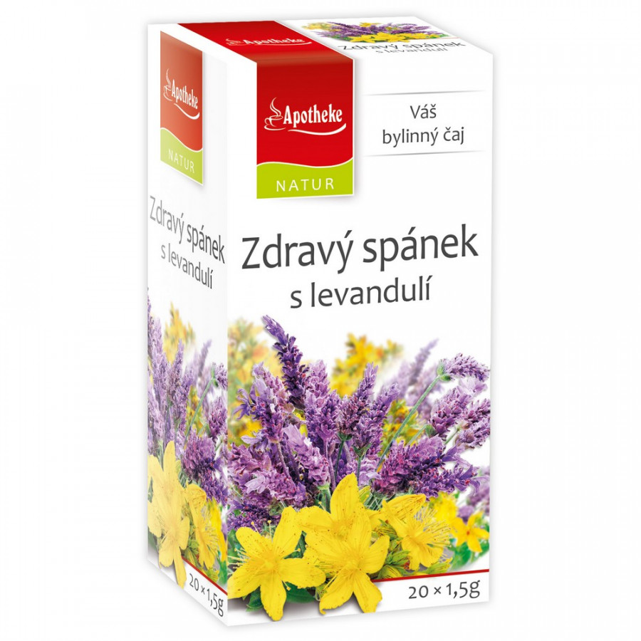 Apotheke Natur NATUR Zdravý spánek s levandulí čaj 20x1,5g