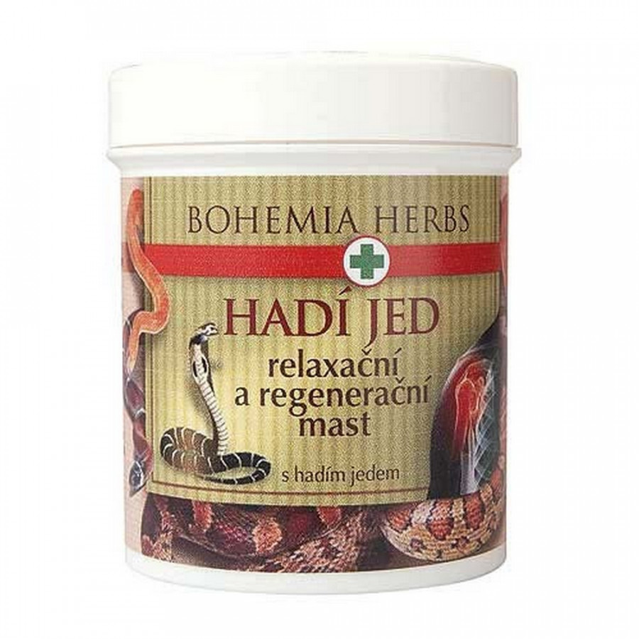 Bohemia Herb Hadí jed mast regenerační 125ml