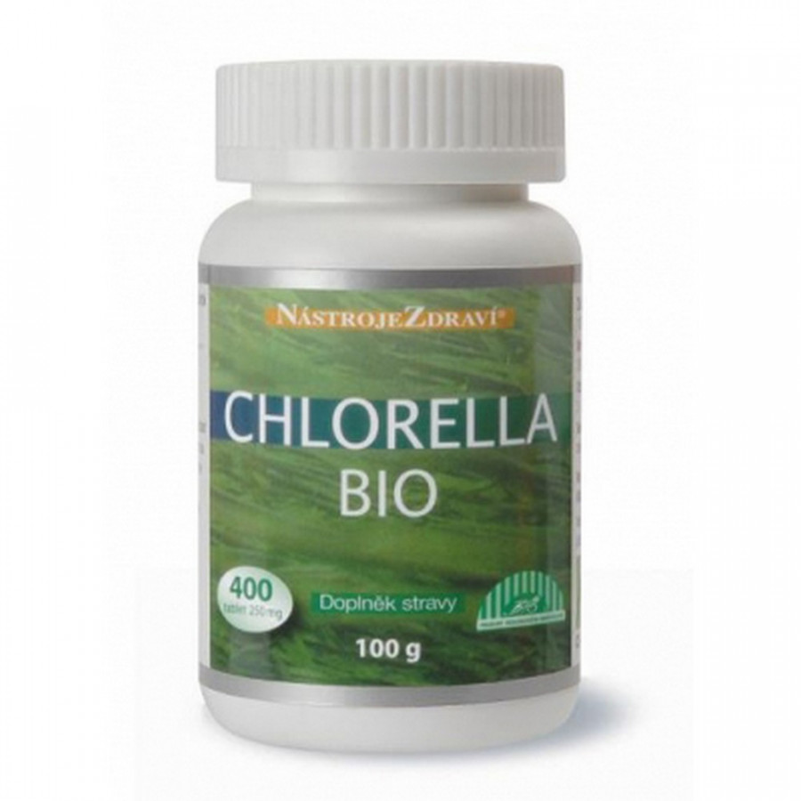 Nástroje zdraví Chlorella BIO 250mg 400tbl.