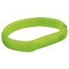 USB luminous collar FLAT, green (RP 2.10 CZK)