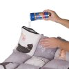 Colorful soft mat PATCHWORK cat 55 x 45 cm gray