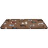 FunDOGS anti-slip plush mat, brown - SALE
