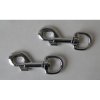 Carabiner with half-round eye