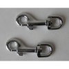 Carabiner with half-round eye