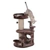 EMIL Kratzbaum für ältere Katzen 96 cm braun/beige/natur